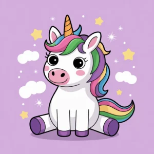 Unicorn Easy Drawings