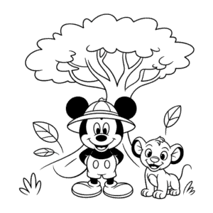 Animal Kingdom Disney Easy Drawing