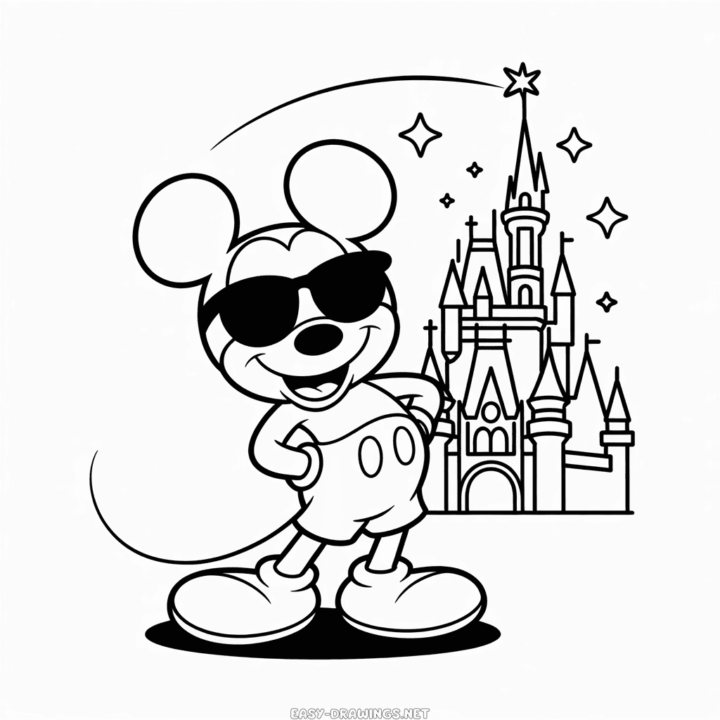 Awesome Disney Easy Drawing