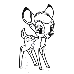 Bambi Disney Easy Drawing