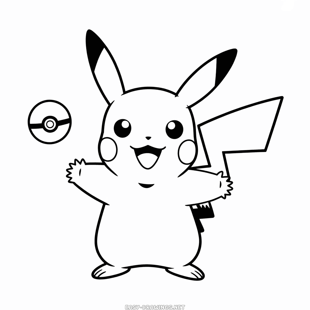 Basic Pokémon Easy Drawing