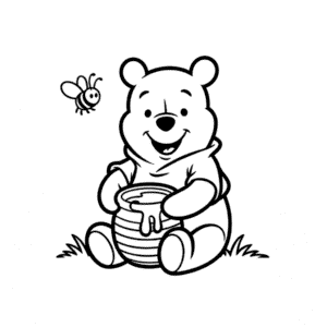 Disney Bear Easy Drawing