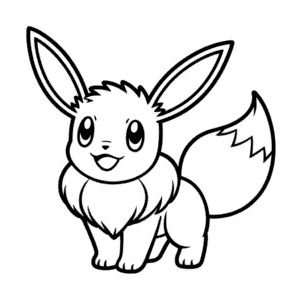 Eeve Pokémon Easy Drawing