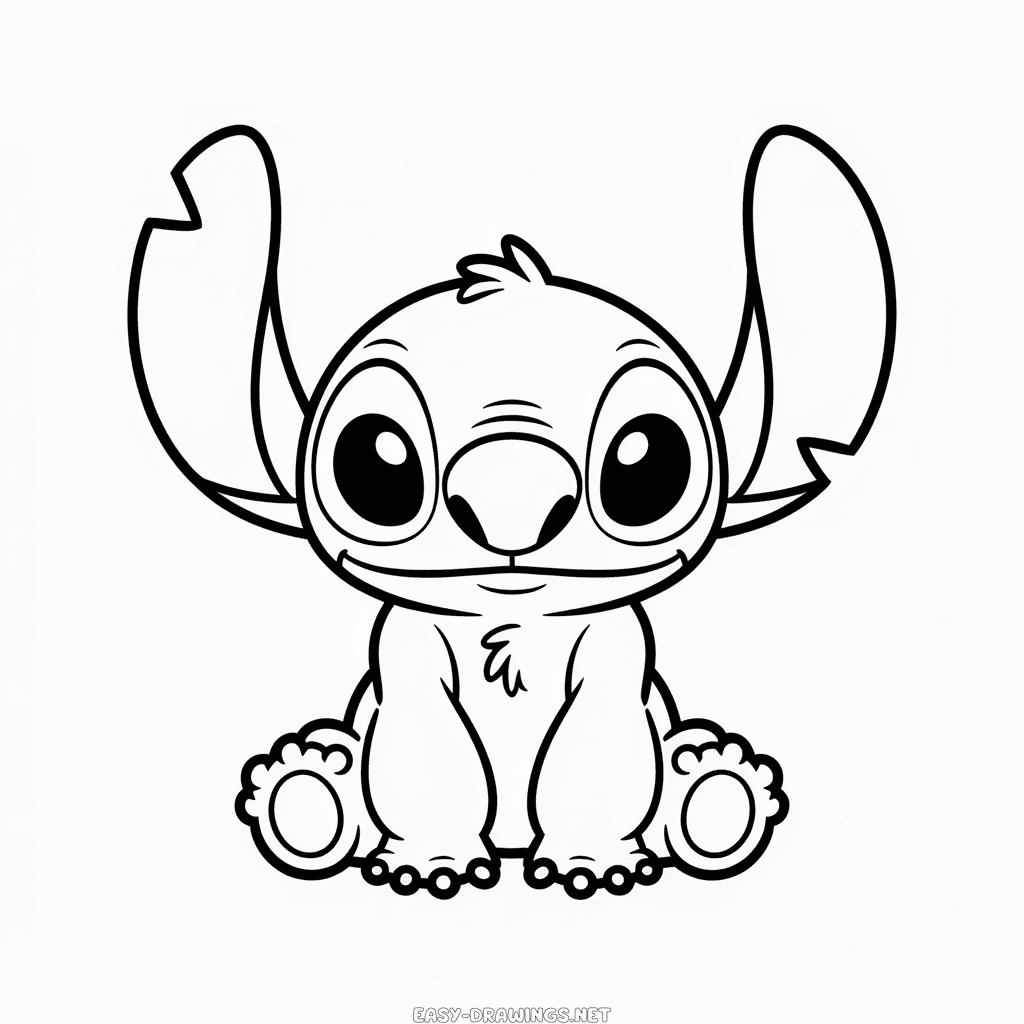 Simple Stitch Easy Drawing