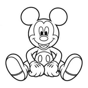 Big Mickey Easy Drawing
