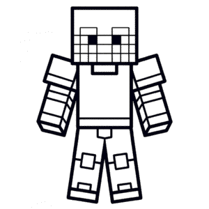 Minecraft Armor Easy Drawing