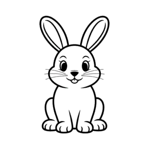 Rabbit for kids Easy Drawing