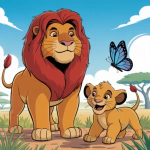 The Lion King Easy Drawings