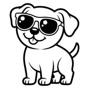 Awesome Dog Easy Drawing
