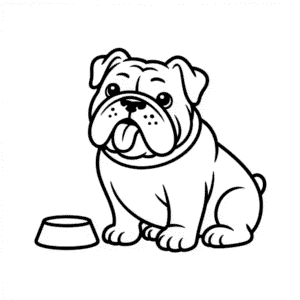 Bulldog Easy Drawing
