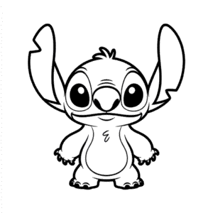Lilo and Stitch Easy Drawing