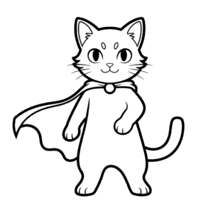 Anime Warrior Cat Easy Drawing