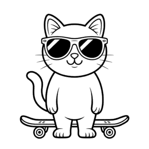 Awesome Cat Easy Drawing