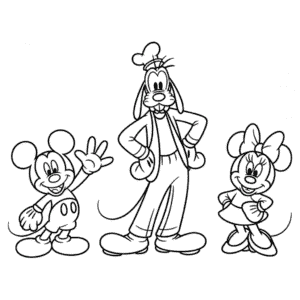 Characters Mickey Easy Drawing