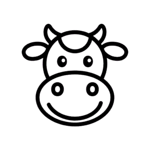 Cow nose Easy Drawing