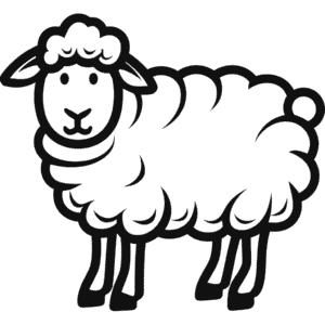 Dall sheep Easy Drawing