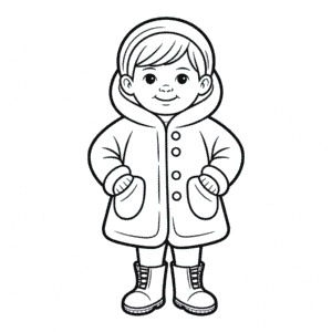 Fall Fashion Easy Drawing