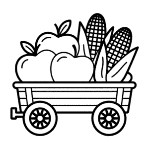 Fall Harvest Easy Drawing