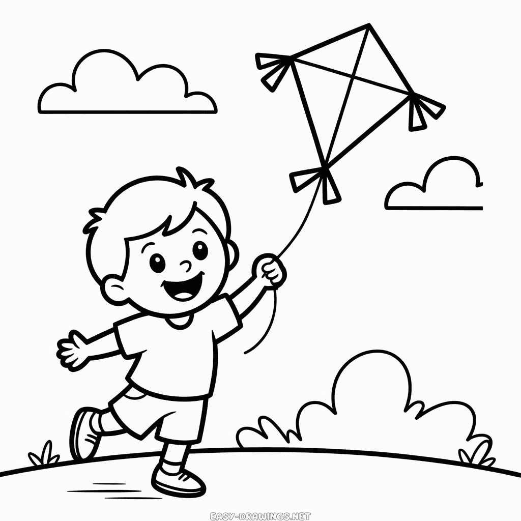 Fall Season Easy Drawing