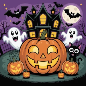Halloween Easy Drawings