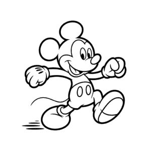 Mickey Animation Easy Drawing