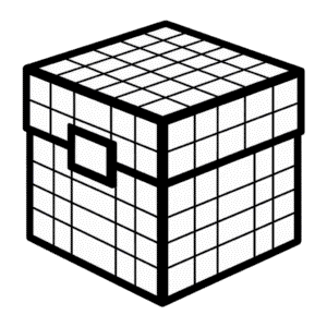 Minecraft Chest Easy Drawing