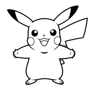Pikachu for Kids Easy Drawing