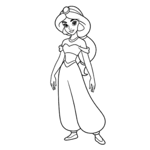 Realistic Jasmine Easy Drawing