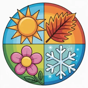 Seasons Easy Drawings