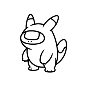 Among Us Pokémon Easy Drawing