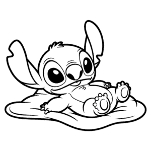 Baby Stitch Easy Drawing