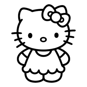 Beautiful Hello Kitty Easy Drawing