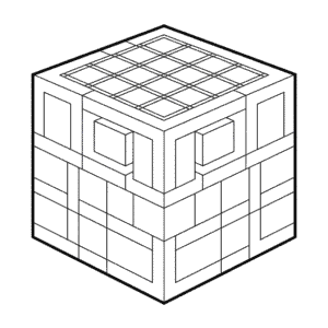 Crafting Table Minecraft Easy Drawing