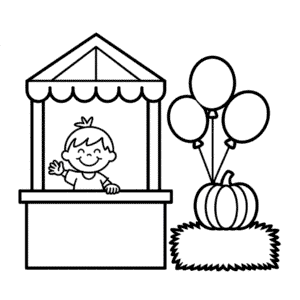 Fall Festival Easy Drawing