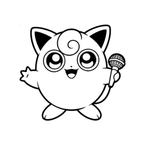 Jigglypuff Pokémon Easy Drawing