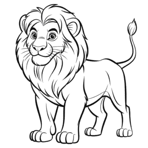 Realistic Lion King Pencil Easy Drawing