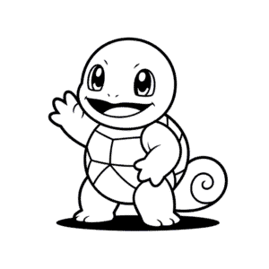 Squirtle Easy Drawing