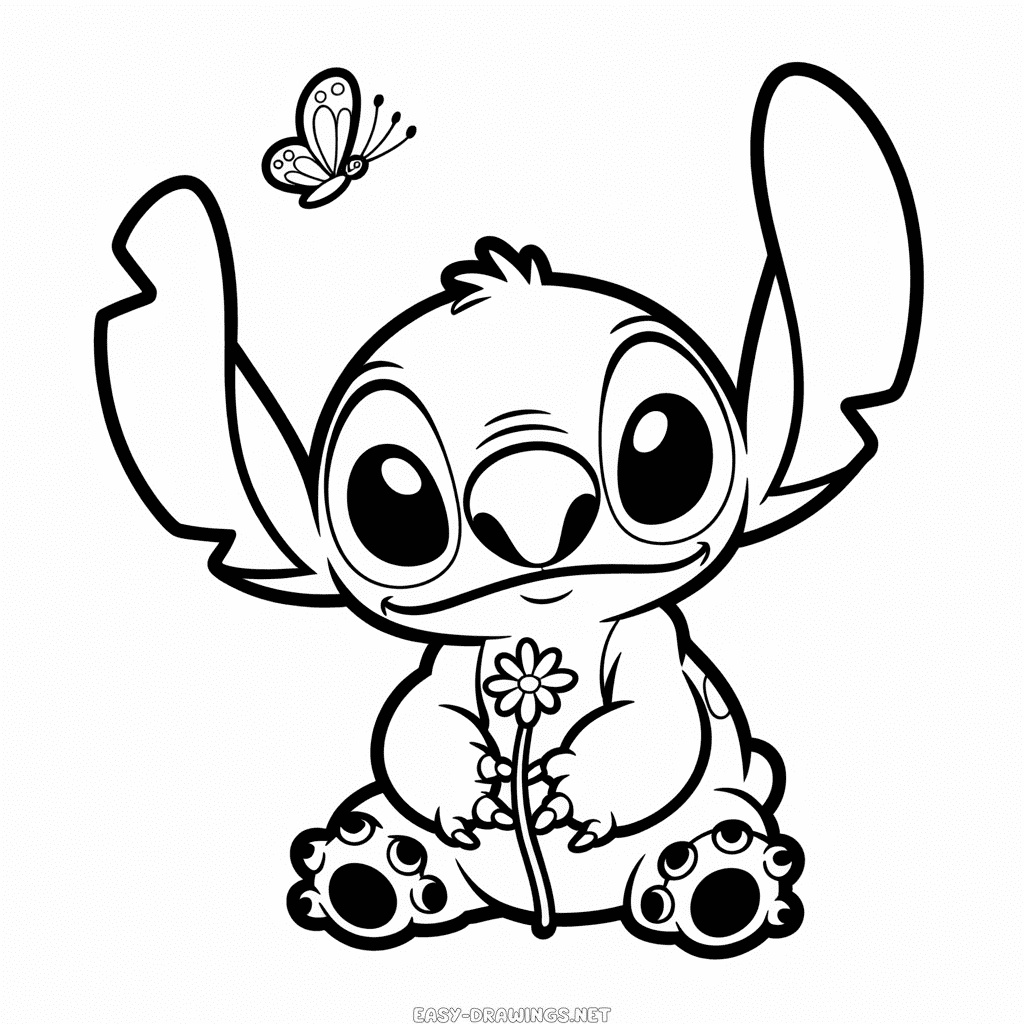 Stitch Doodle Easy Drawing