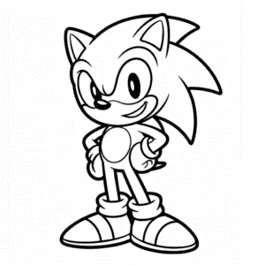 Basic Sonic Easy Drawing