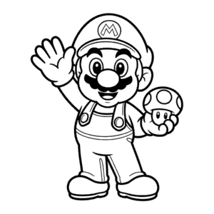 Classic Mario Easy Drawing