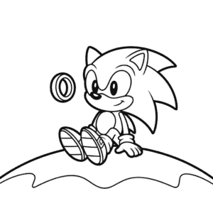 Cute Sonic Easy Drawing