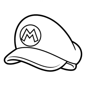 Mario Hat Easy Drawing