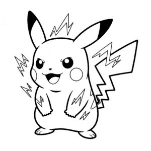 Pikachu Vmax Easy Drawing