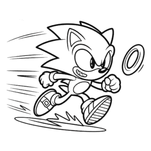 Sonic Dash Easy Drawing