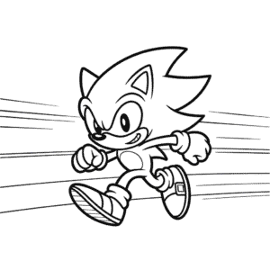 Sonic X Character Easy Drawing