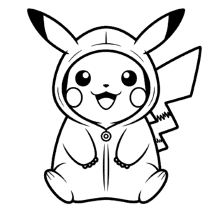 Stitch in Onesie Easy Drawing